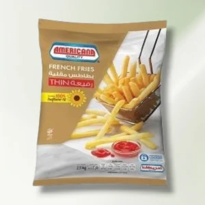 بطاطس7*7  امريكانا بلجيكي 2,5 كجم